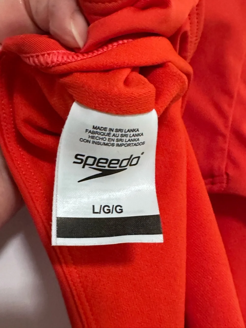 Speedo Solid Convertible Colour One Piece
Swimsuit Red Women Large GUC - Picture 6 of 6